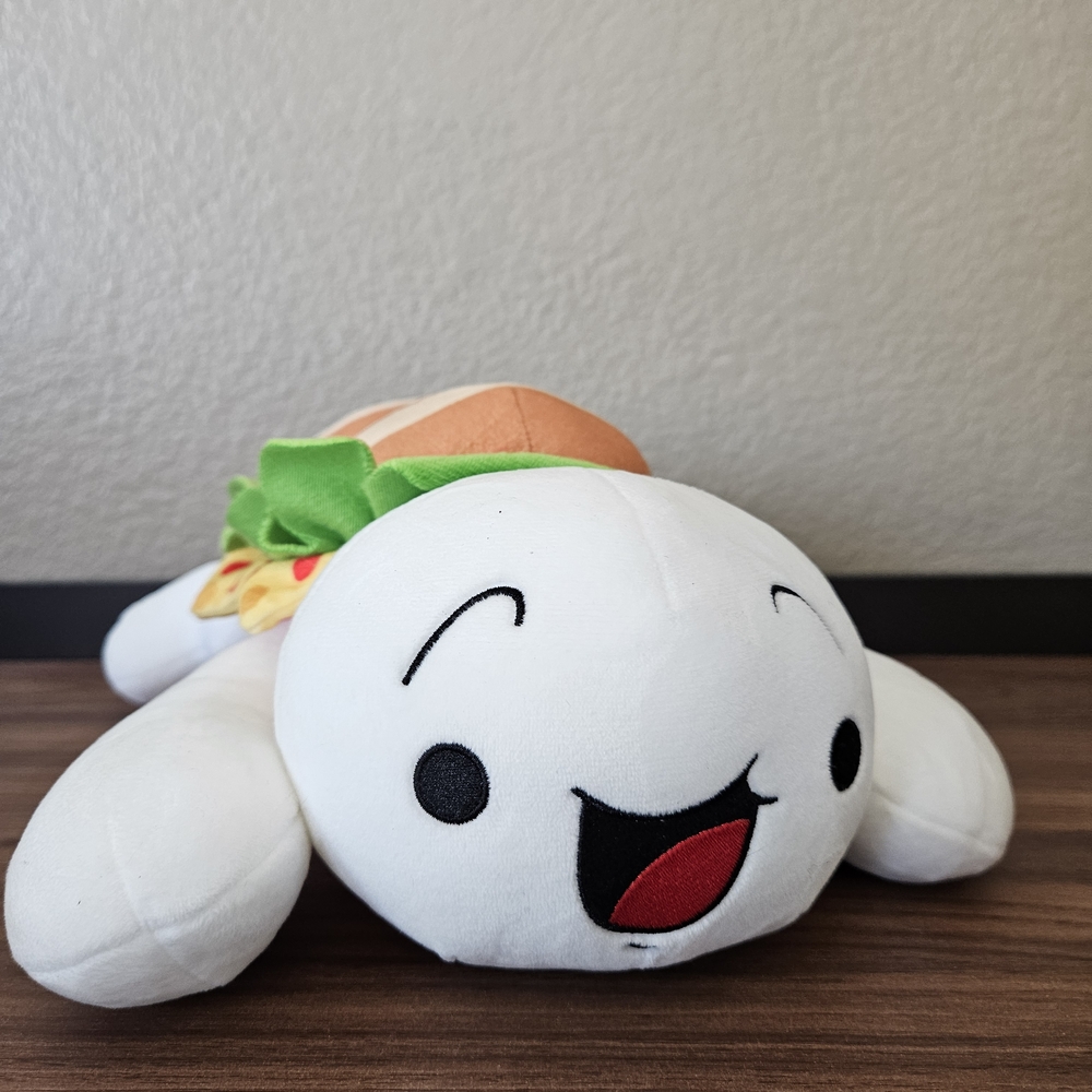 Cute Plush Toy with Hamburger Design
